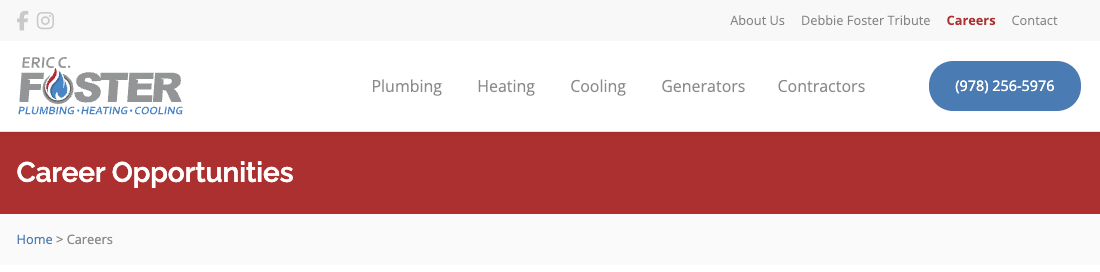 Eric C. Foster Plumbing, Heating, & Cooling